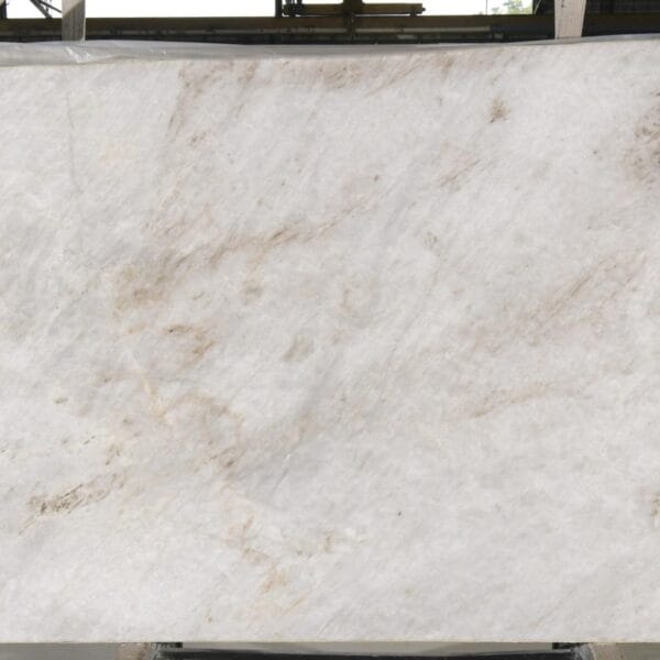 Kwarcyt Naturalny Crystallo Blanc 2 cm poler / nr. bloku 046173 - DOSTAWA 30.04.2026