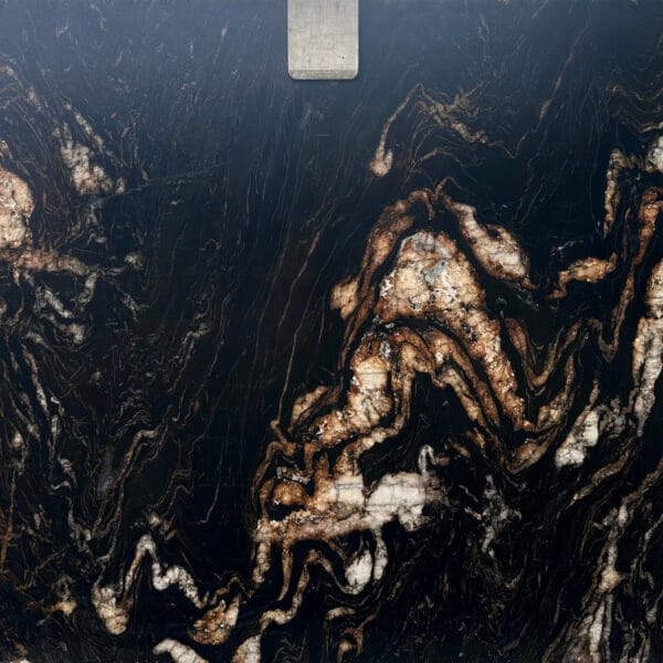 Granit Titanium Gold 2 cm satyna / nr. bloku 22